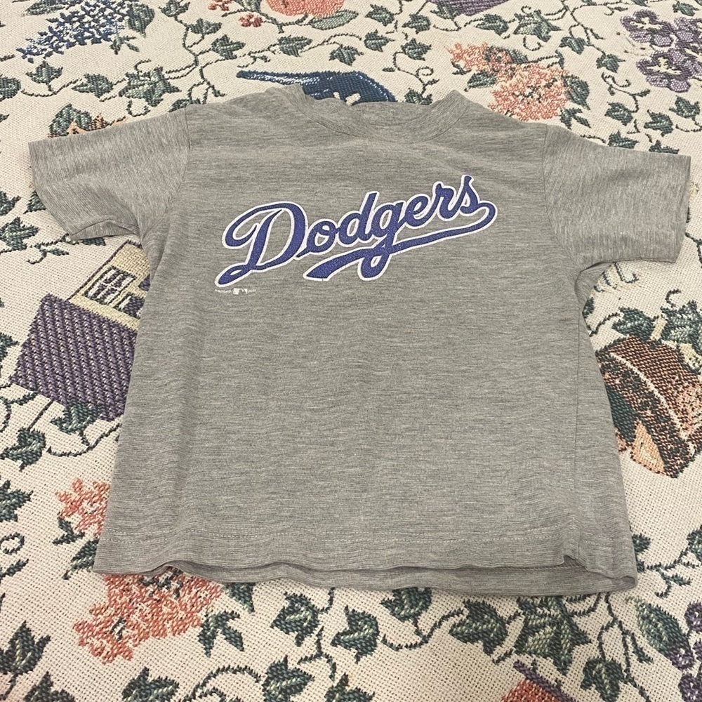 DODGERS BROWN 27 BOYS SHIRT